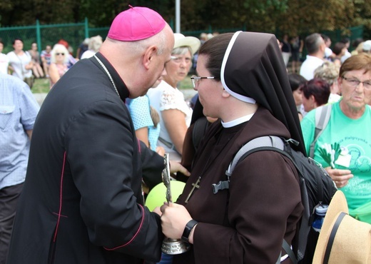 Powitanie 36. Pielgrzymki Oświęcimskiej na Jasnej Górze - 2019 - cz. 1