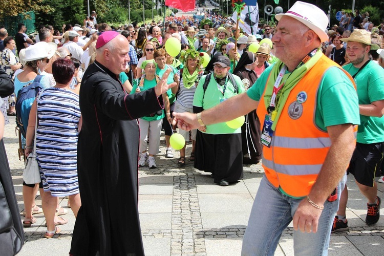 Powitanie 36. Pielgrzymki Oświęcimskiej na Jasnej Górze - 2019 - cz. 1