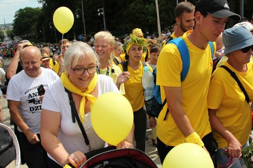 Powitanie 36. Pielgrzymki Oświęcimskiej na Jasnej Górze - 2019 - cz. 1