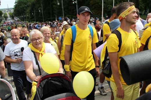 Powitanie 36. Pielgrzymki Oświęcimskiej na Jasnej Górze - 2019 - cz. 1