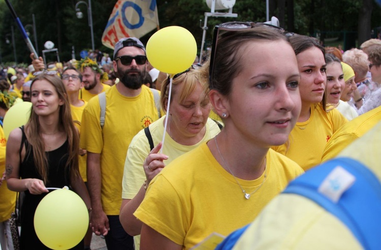 Powitanie 36. Pielgrzymki Oświęcimskiej na Jasnej Górze - 2019 - cz. 1