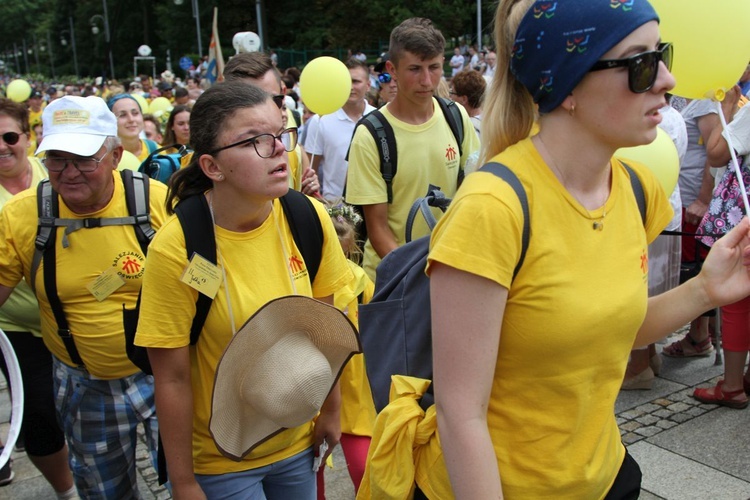 Powitanie 36. Pielgrzymki Oświęcimskiej na Jasnej Górze - 2019 - cz. 1