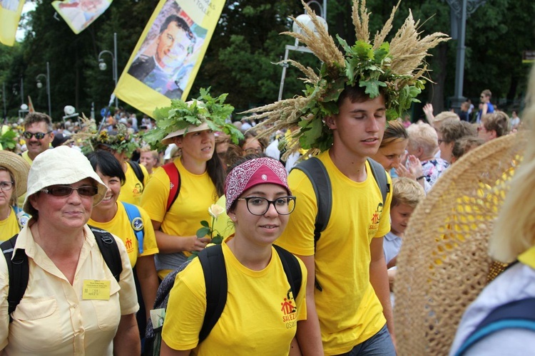 Powitanie 36. Pielgrzymki Oświęcimskiej na Jasnej Górze - 2019 - cz. 1