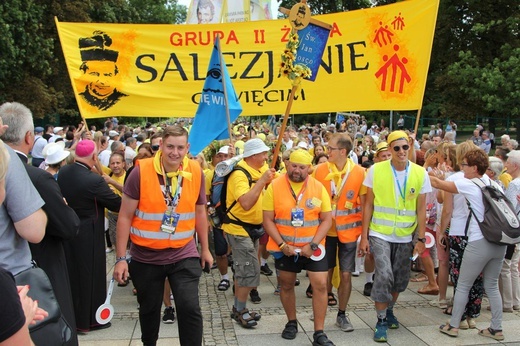 Powitanie 36. Pielgrzymki Oświęcimskiej na Jasnej Górze - 2019 - cz. 1