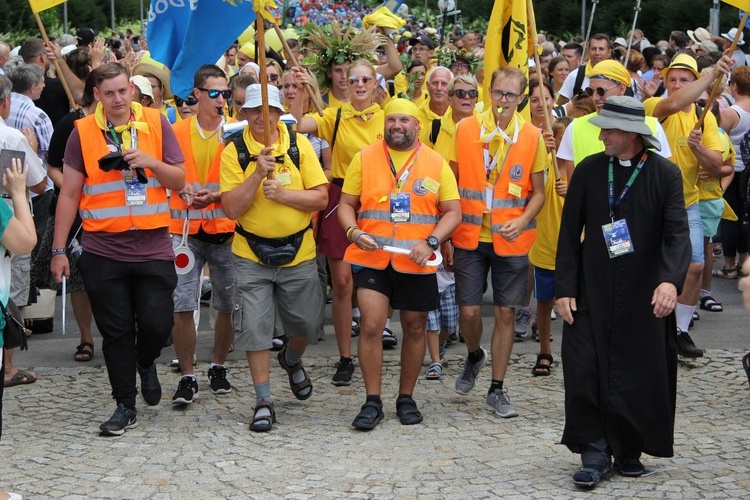 Powitanie 36. Pielgrzymki Oświęcimskiej na Jasnej Górze - 2019 - cz. 1