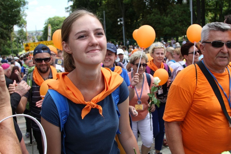 Powitanie 36. Pielgrzymki Oświęcimskiej na Jasnej Górze - 2019 - cz. 1