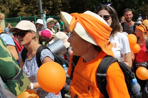 Powitanie 36. Pielgrzymki Oświęcimskiej na Jasnej Górze - 2019 - cz. 1