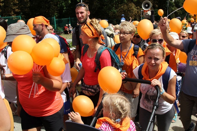 Powitanie 36. Pielgrzymki Oświęcimskiej na Jasnej Górze - 2019 - cz. 1