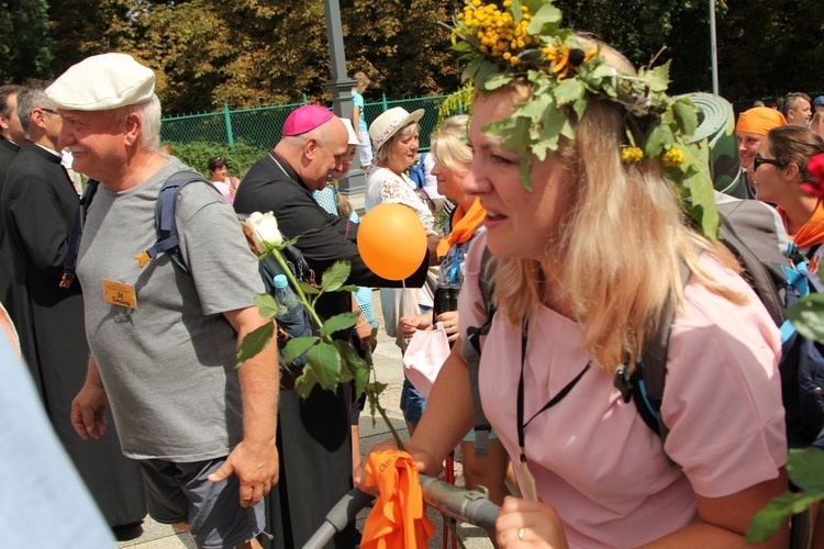 Powitanie 36. Pielgrzymki Oświęcimskiej na Jasnej Górze - 2019 - cz. 1