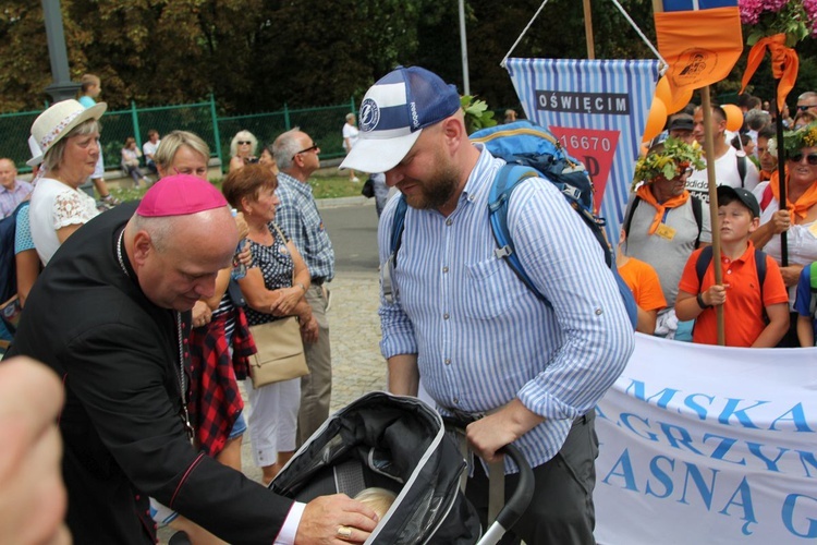 Powitanie 36. Pielgrzymki Oświęcimskiej na Jasnej Górze - 2019 - cz. 1