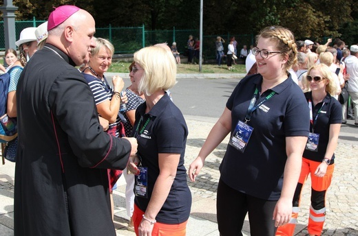 Powitanie 36. Pielgrzymki Oświęcimskiej na Jasnej Górze - 2019 - cz. 1
