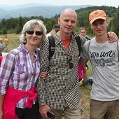 ◄	Agata i Tadeusz Ogonowscy (na zdjęciu z synem Szymonem) świętowali  21. rocznicę ślubu.