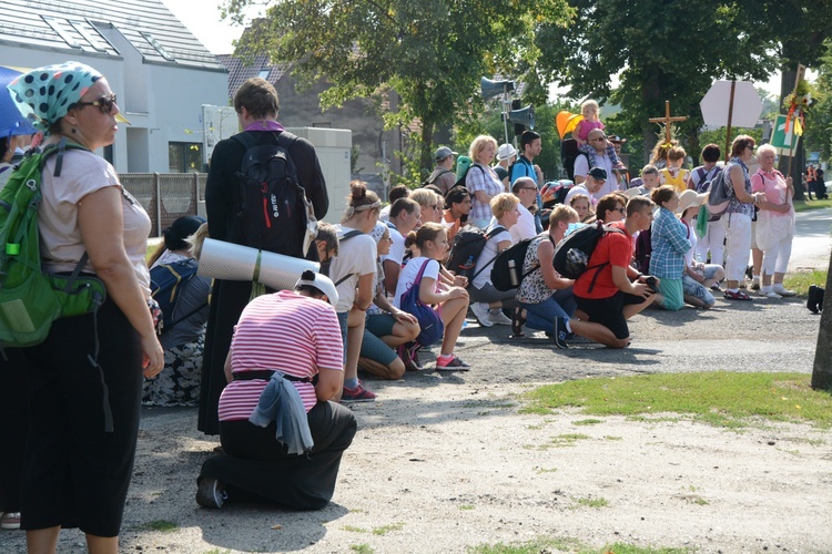 Pielgrzymkowy postój w Suchym Borze