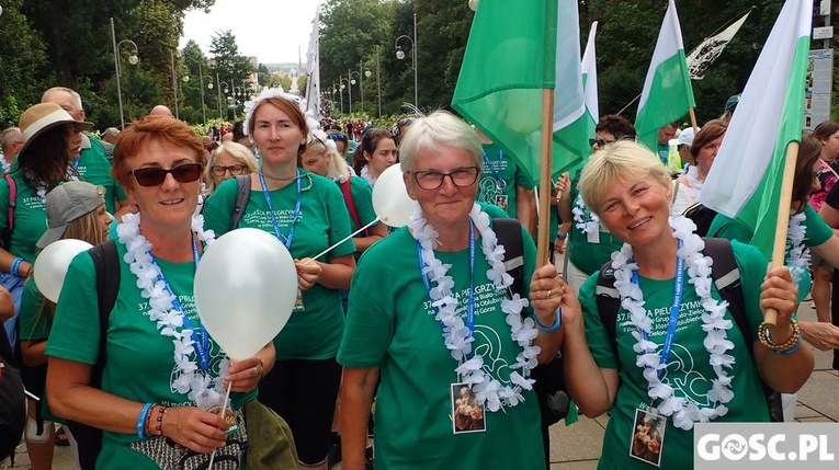 Zakończenie pieszej pielgrzyki na Jasnej Górze