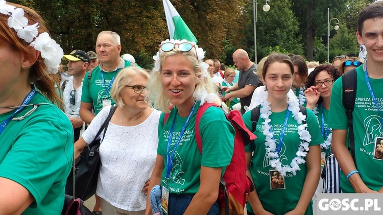 Zakończenie pieszej pielgrzyki na Jasnej Górze