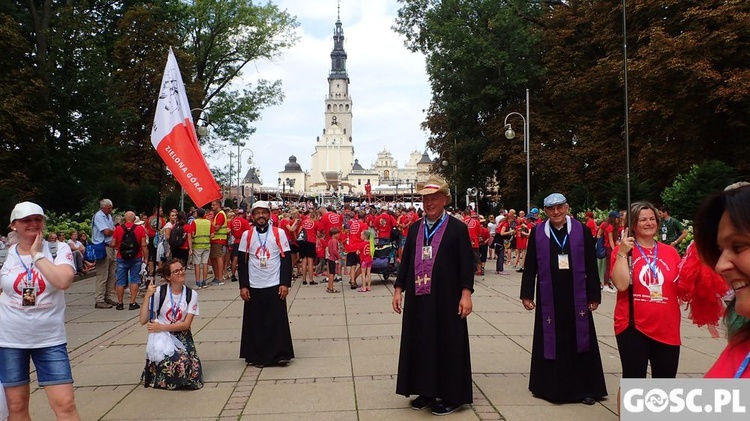 Zakończenie pieszej pielgrzyki na Jasnej Górze