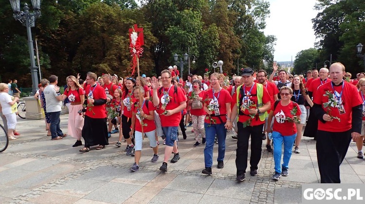 Zakończenie pieszej pielgrzyki na Jasnej Górze