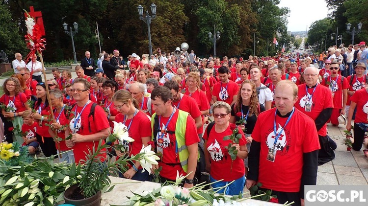 Zakończenie pieszej pielgrzyki na Jasnej Górze