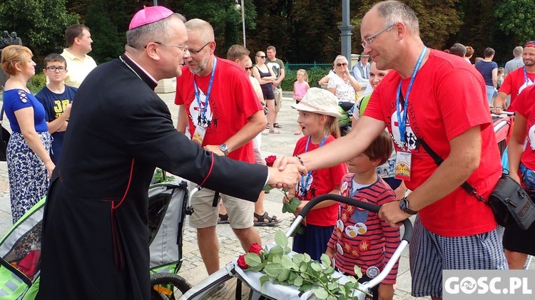 Zakończenie pieszej pielgrzyki na Jasnej Górze