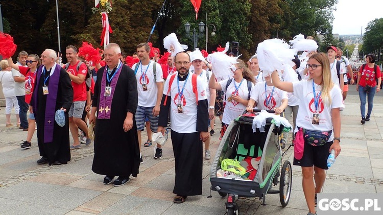 Zakończenie pieszej pielgrzyki na Jasnej Górze