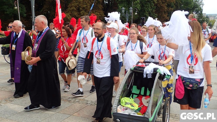 Zakończenie pieszej pielgrzyki na Jasnej Górze