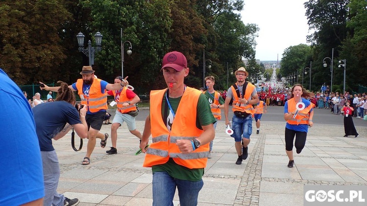 Zakończenie pieszej pielgrzyki na Jasnej Górze