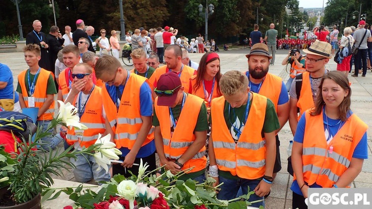 Zakończenie pieszej pielgrzyki na Jasnej Górze