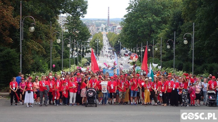 Zakończenie pieszej pielgrzyki na Jasnej Górze