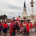 Zakończenie pieszej pielgrzyki na Jasnej Górze