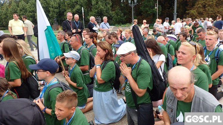 Zakończenie pieszej pielgrzyki na Jasnej Górze