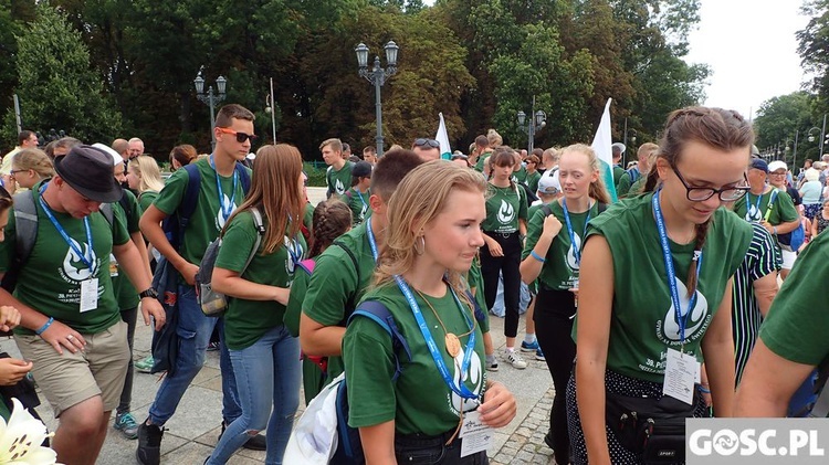 Zakończenie pieszej pielgrzyki na Jasnej Górze