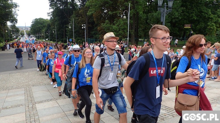 Zakończenie pieszej pielgrzyki na Jasnej Górze