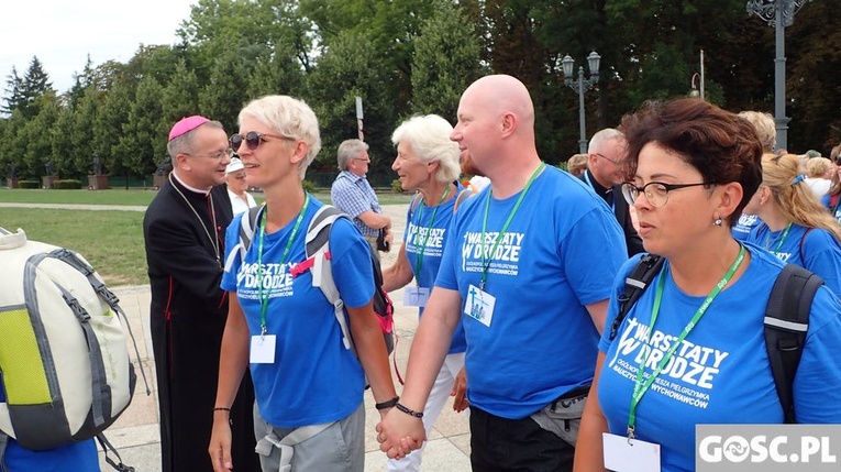 Zakończenie pieszej pielgrzyki na Jasnej Górze