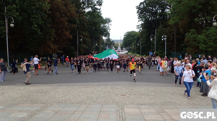 Zakończenie pieszej pielgrzyki na Jasnej Górze