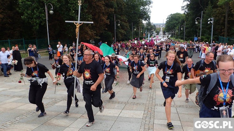 Zakończenie pieszej pielgrzyki na Jasnej Górze