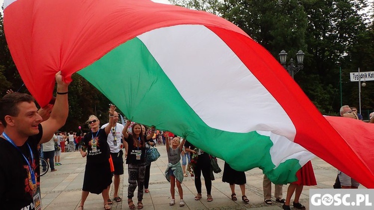 Zakończenie pieszej pielgrzyki na Jasnej Górze