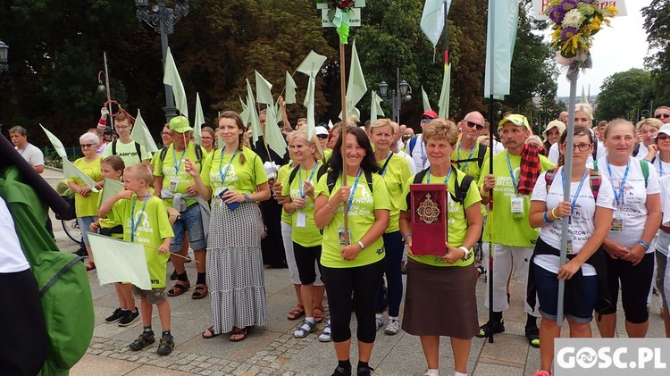 Zakończenie pieszej pielgrzyki na Jasnej Górze