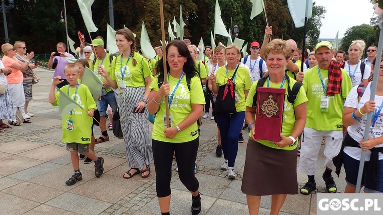 Zakończenie pieszej pielgrzyki na Jasnej Górze