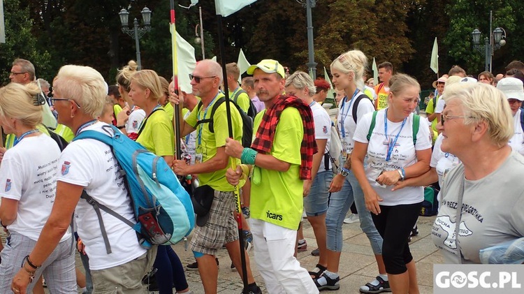 Zakończenie pieszej pielgrzyki na Jasnej Górze