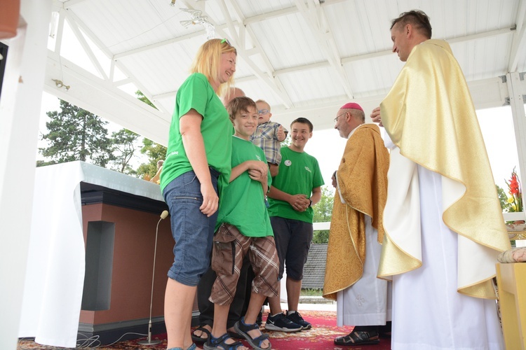 Pielgrzymkowa Eucharystia w Kamieniu Śląskim