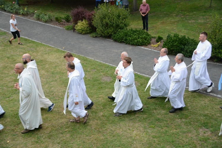 Pielgrzymkowa Eucharystia w Kamieniu Śląskim