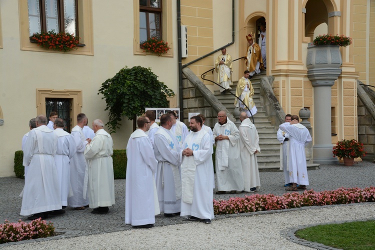 Pielgrzymkowa Eucharystia w Kamieniu Śląskim