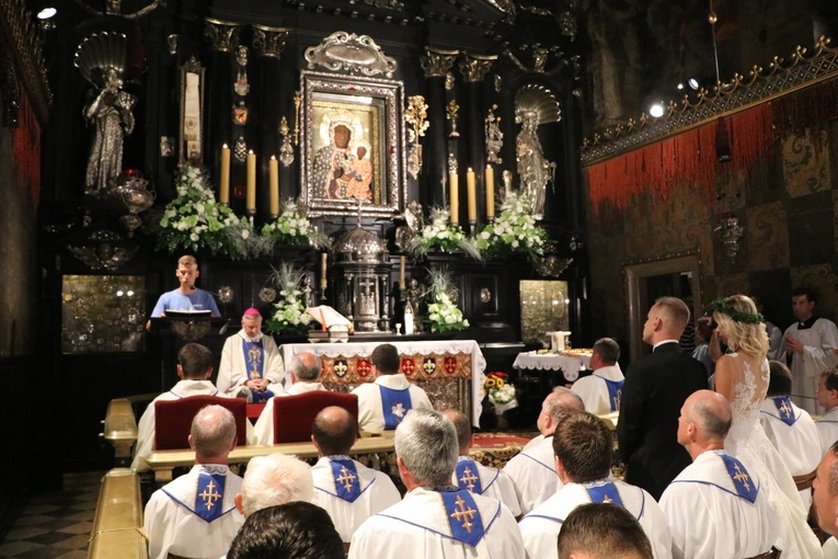 Msza św. w kaplicy Cudownego Obrazu