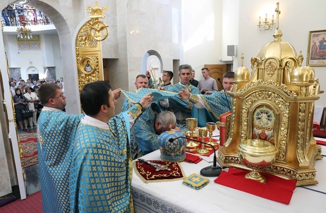 Zarwanica narodowe sanktuarium na Ukrainie.