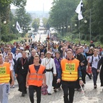 Wejście Pieszej Pielgrzymki na Jasną Górę