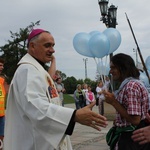 Wejście Pieszej Pielgrzymki na Jasną Górę