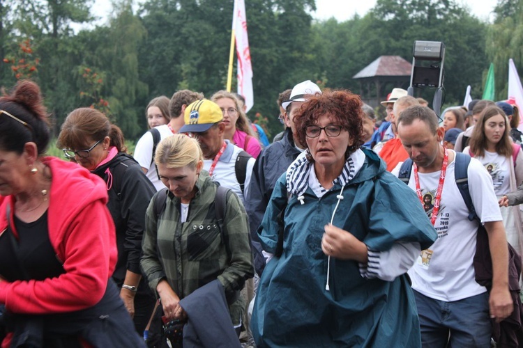 Wejście Pieszej Pielgrzymki na Jasną Górę