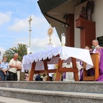 Pielgrzymi na Przeprośnej Górce