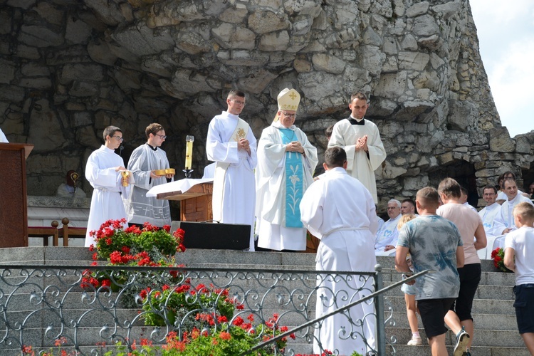 Pielgrzymkowa Eucharystia na Górze św. Anny