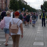 Pielgrzymka radomska - kolumna starachowicka